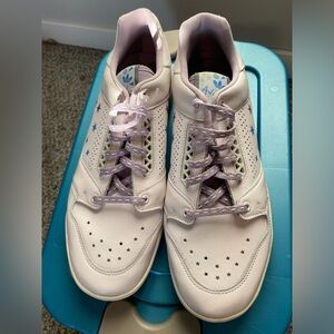 Purple Lavender Star Adidas Shoes